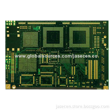 12 multiple layers PCB with immersion gold for controller equipment